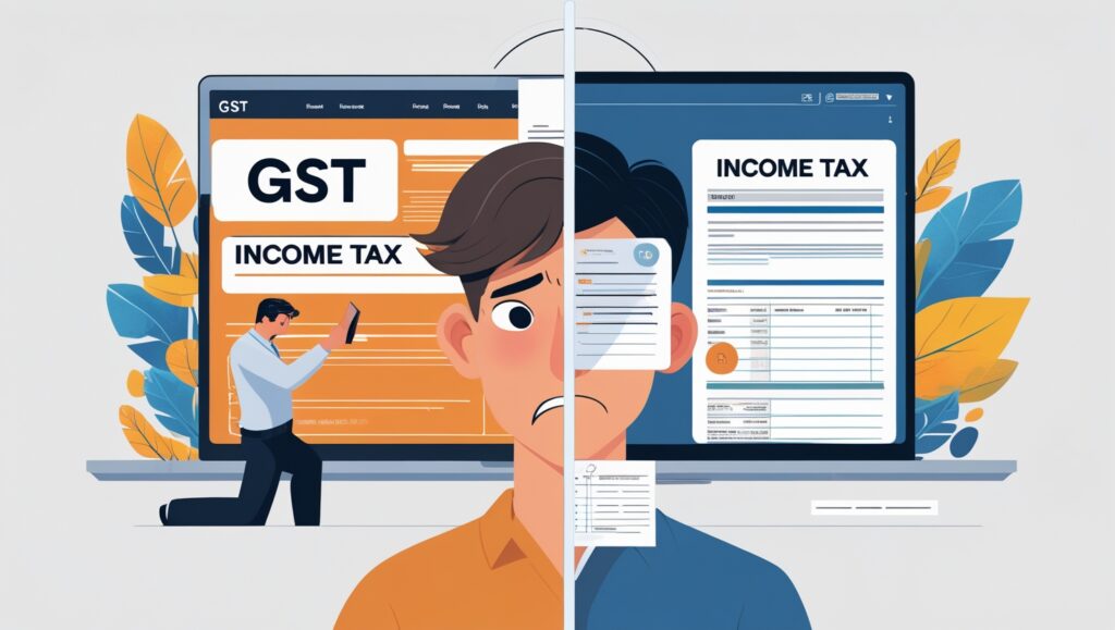 GST vs. Income tax